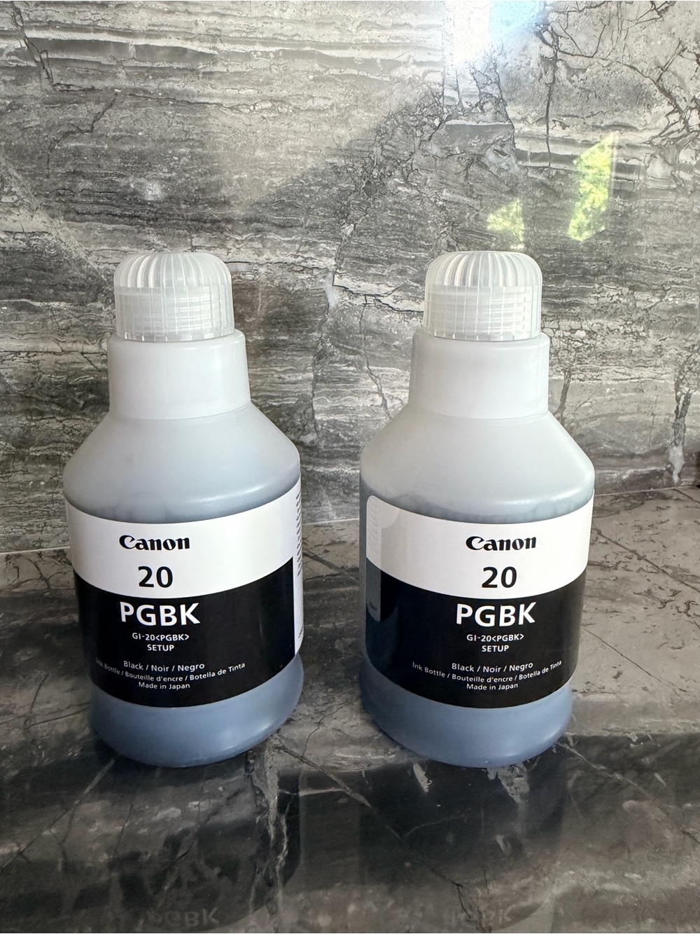Canon PGBK 20 Black Ink Bottles (170 ml each)